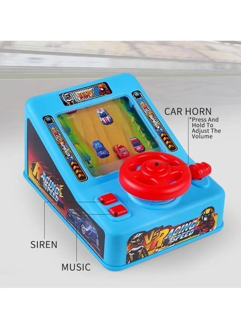Breakthrough Toy Steering Wheel, Breakthrough Big Adventure Electric Sports Simulation Drive Toy Racing Game Machine, 11 Different Levels, Exciting Acceleration and Sound Effects - Image 2