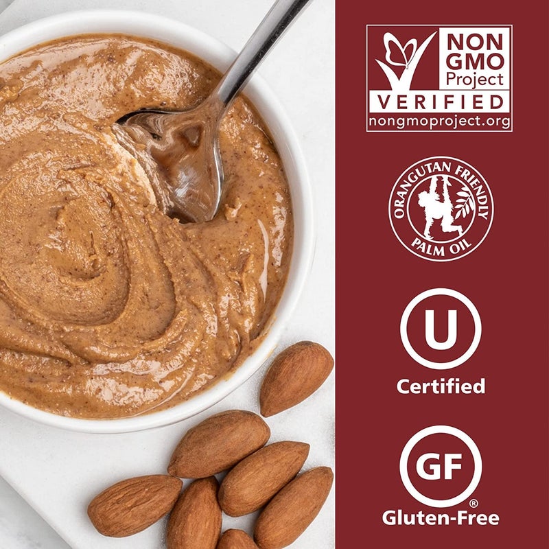 Justin's Classic Almond Butter, Only Two Ingredients, No Stir, Gluten-free, Non-GMO, Keto-friendly, Responsibly Sourced, 16 Ounce Jar, Pack of 1 - Image 4