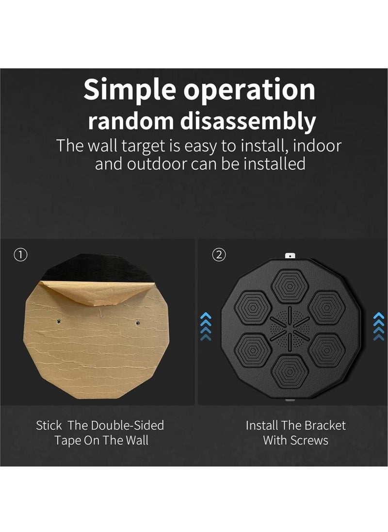 Generic - Electronic Music Boxing Machine – Smart Wall-Mounted Punching Target for Boxing Training u0026 Interactive Workouts - Image 1
