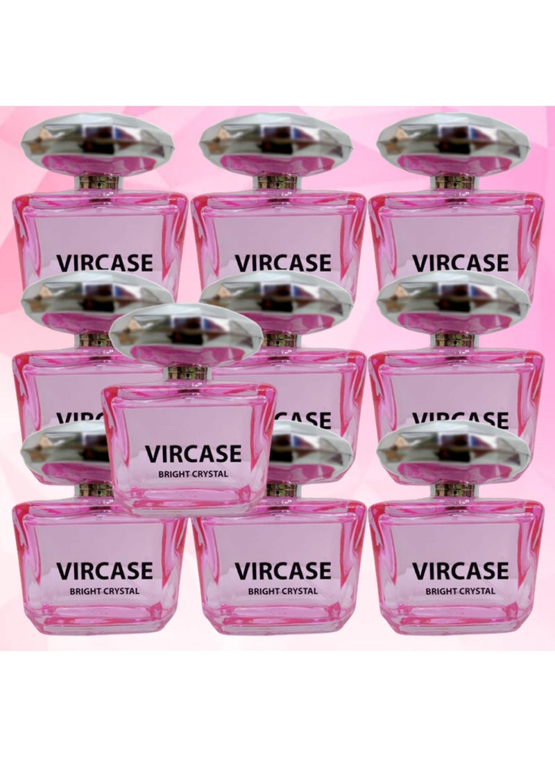 Crystal 10 Pieces Vircase Bright Crystal Perfume 90 Ml EDT - Image 1