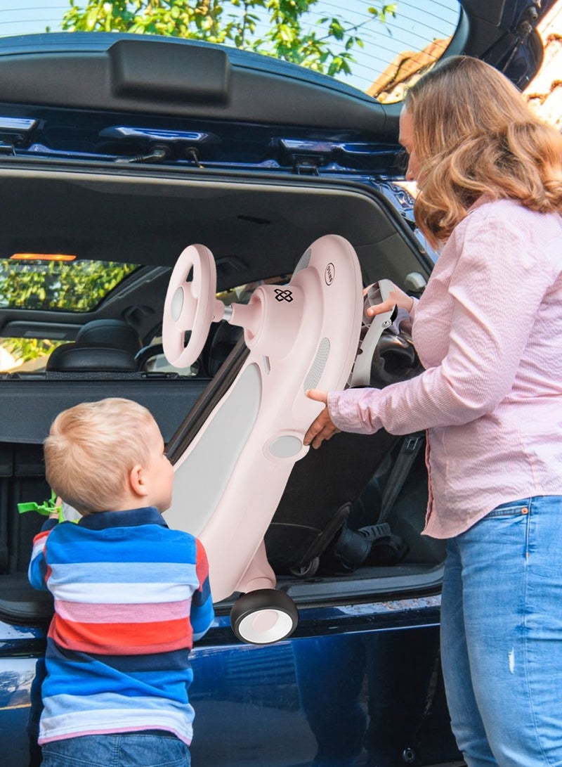 ما بيبي سيارة دفع للأطفال، سيارة أرجوحة متوازنة مع عجلات وامضة للاستمتاع بالأنشطة الخارجية والداخلية، سيارة أطفال للركوب للأولاد والبنات من عمر 1 إلى 3 سنوات - Image 4