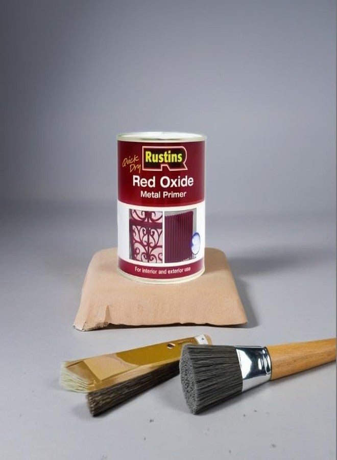 Rustins REDOW250 Quick Dry Red Oxide 250ml - Image 3