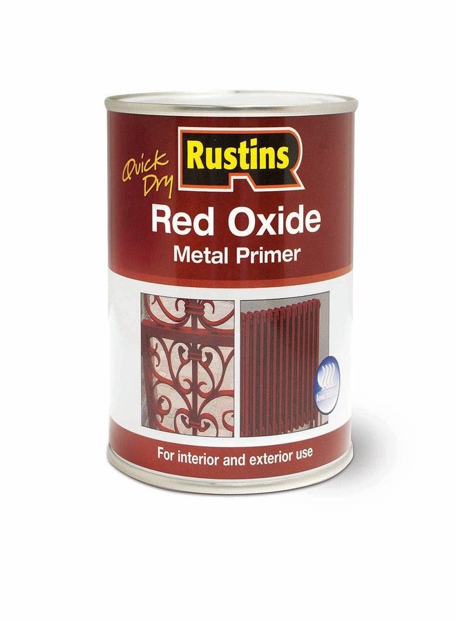Rustins REDOW250 Quick Dry Red Oxide 250ml - Image 2