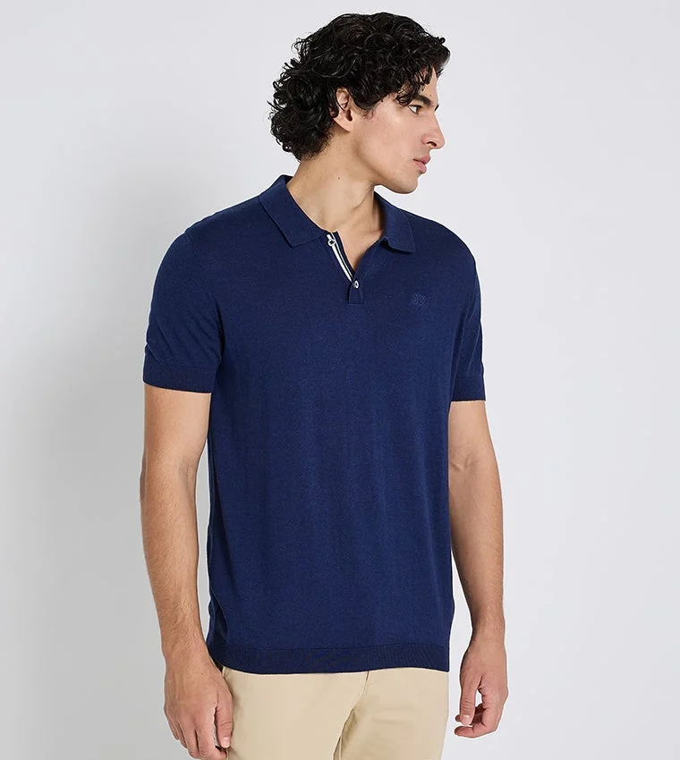 بين شيرمان Ben Sherman Men's Short Sleeve Solid Polo Tees