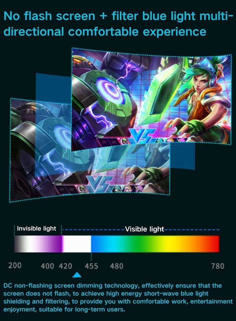 HILUKE - 32 Inch Ultrawide Monitor, 165Hz WQHD 2560X1440 Curved Gaming Monitor, 1500R PC Monitor, HDR, FreeSync & G-Sync, HDMI, DisplayPort, VESA, Tilt Swivel Height Pivot Adjustment - Image 1