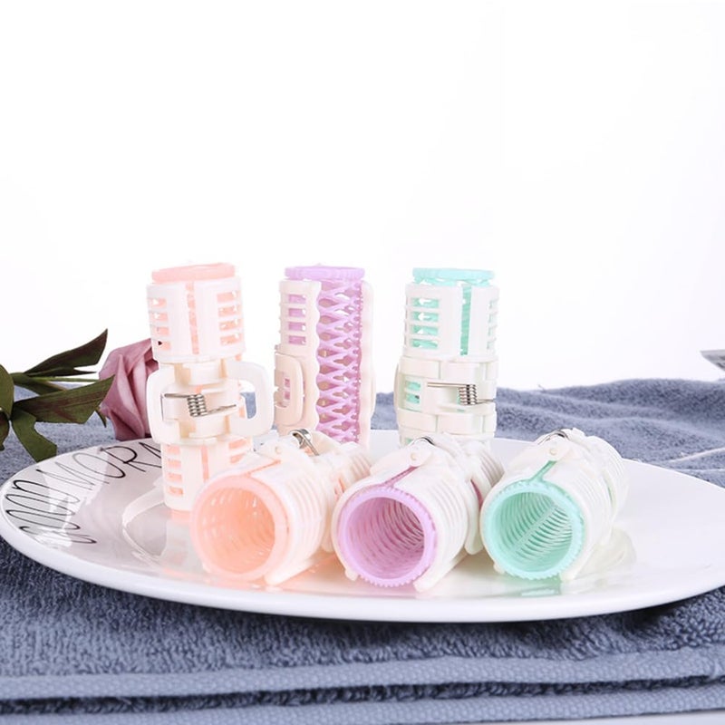 Fomiyes 8Pcs Hair Curlers Spiral Perm Rods Kit For Diy Curls Styling Tool Volume Hair - Image 3