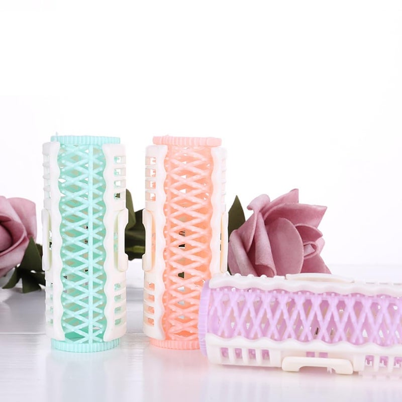 Fomiyes 8Pcs Hair Curlers Spiral Perm Rods Kit For Diy Curls Styling Tool Volume Hair - Image 2