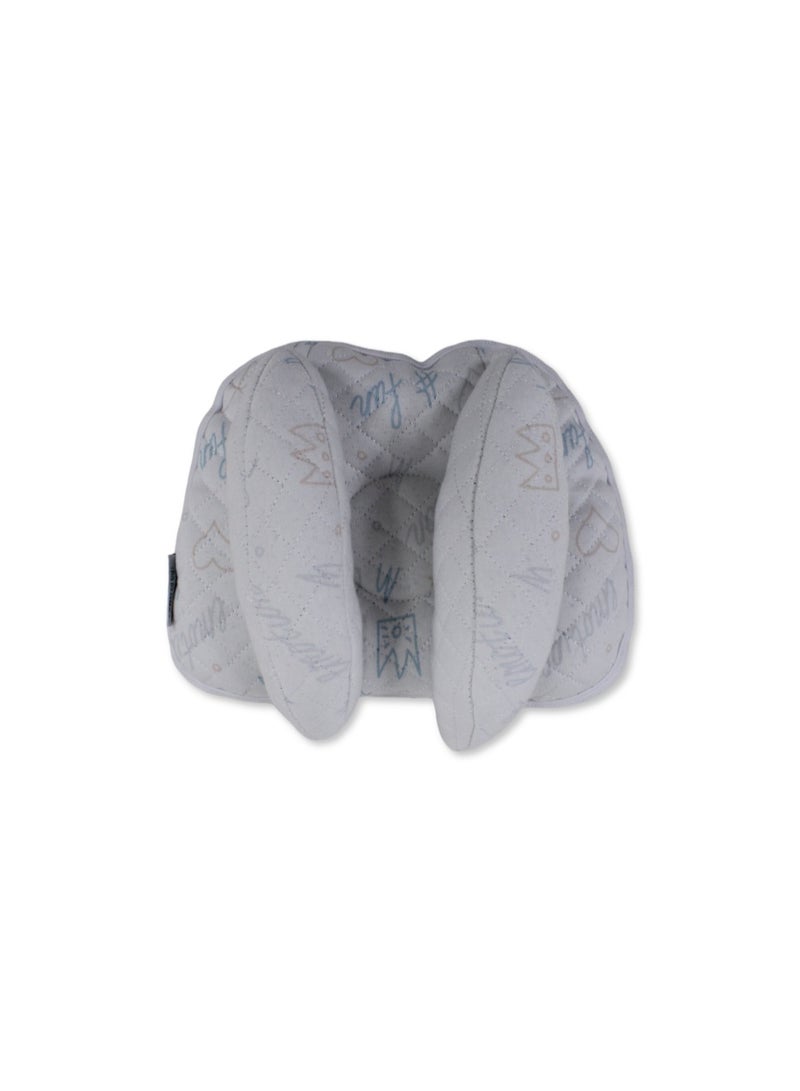 Petit bebe Cotton Baby Head Support Pillow – Funny Design - Image 1