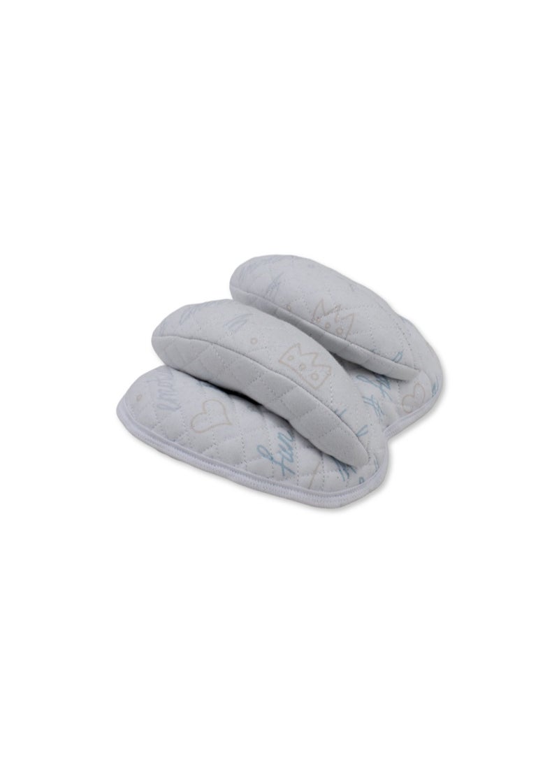 Petit bebe Cotton Baby Head Support Pillow – Funny Design - Image 2