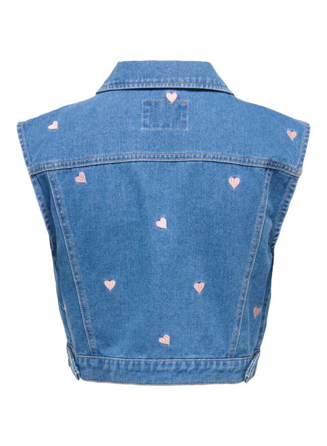 ONLY Onlvega Sleeveless Heart  Waistcoat - Image 4