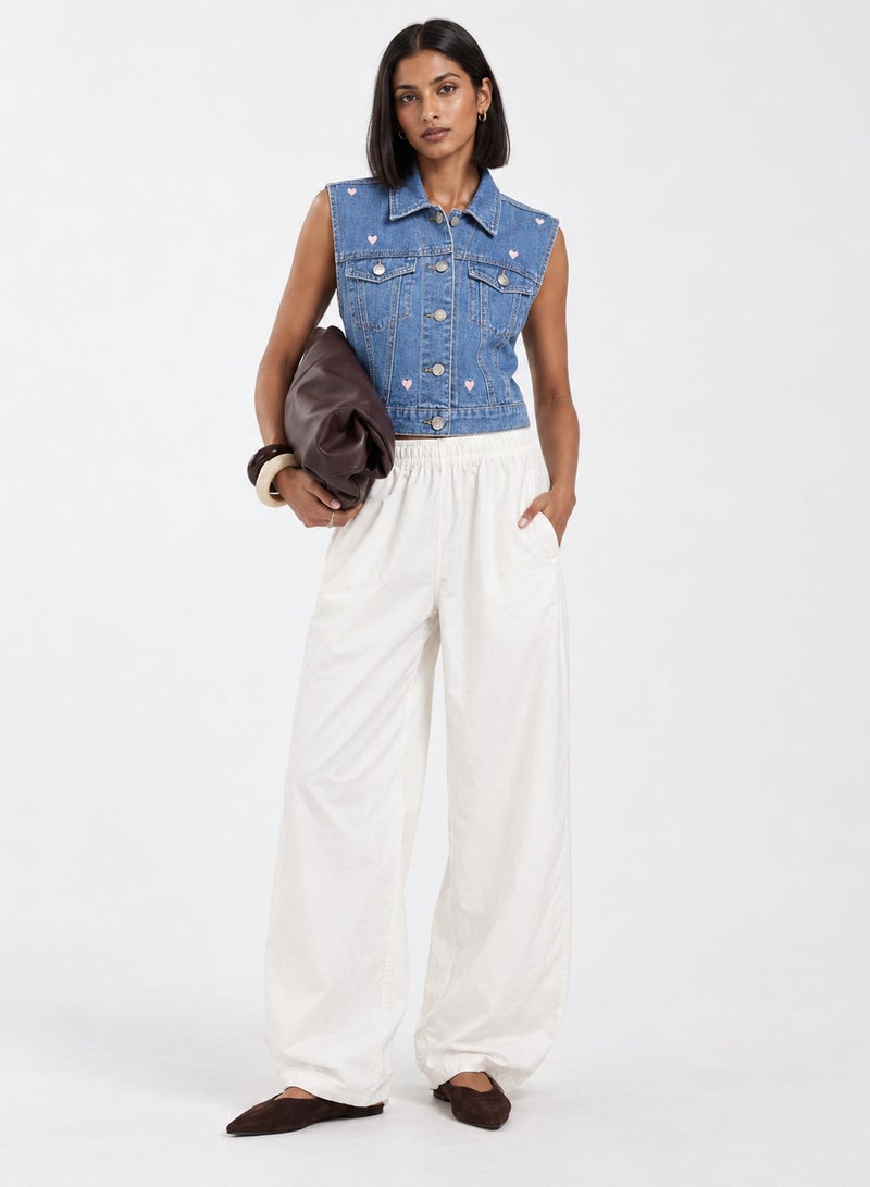 ONLY Onlvega Sleeveless Heart  Waistcoat - Image 1