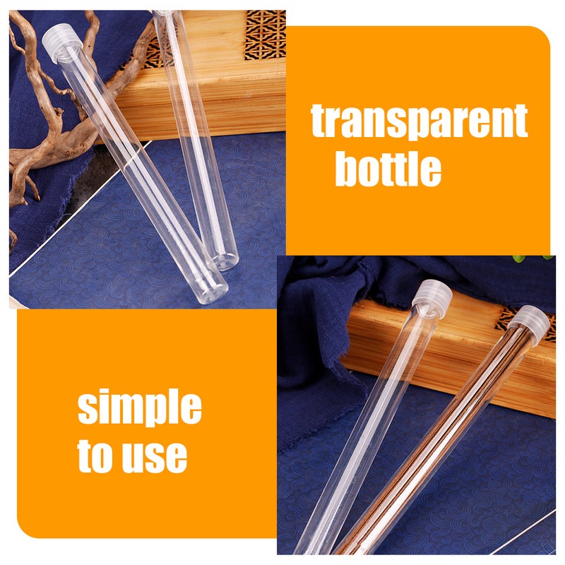 6pcs Incense Canister Transparent Agilawood Storage Tube Incense Burner Case - Image 3