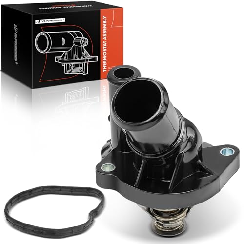 A-Premium ترموستات ومجموعة سكن سائل التبريد A-Premium متوافقة مع سيارات فورد ومازدا وميركوري ولينكولن - 2003-2022 - إيسكيب، فوكاس، فيوجن، رينجر، 3، 5، 6، تريبيوت، مارينر، ميلان والمزيد - Image 1