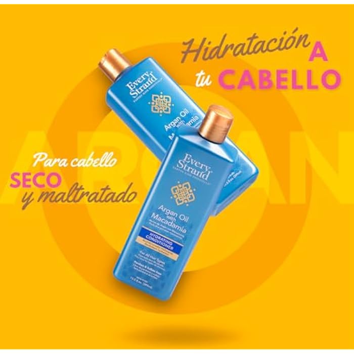 Every Strand Argan Oil With Macadamia Hydrating Shampoo 13.5 Ounce - Image 5