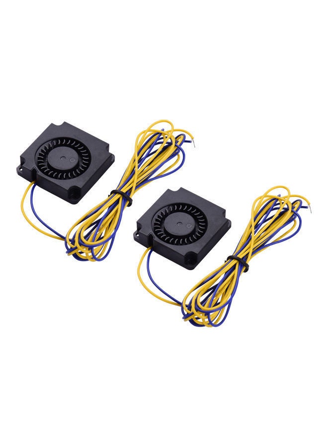 NIBEMINENT 2-Piece Cooling Fan 3D Printer Extruder Multicolour - Image 2