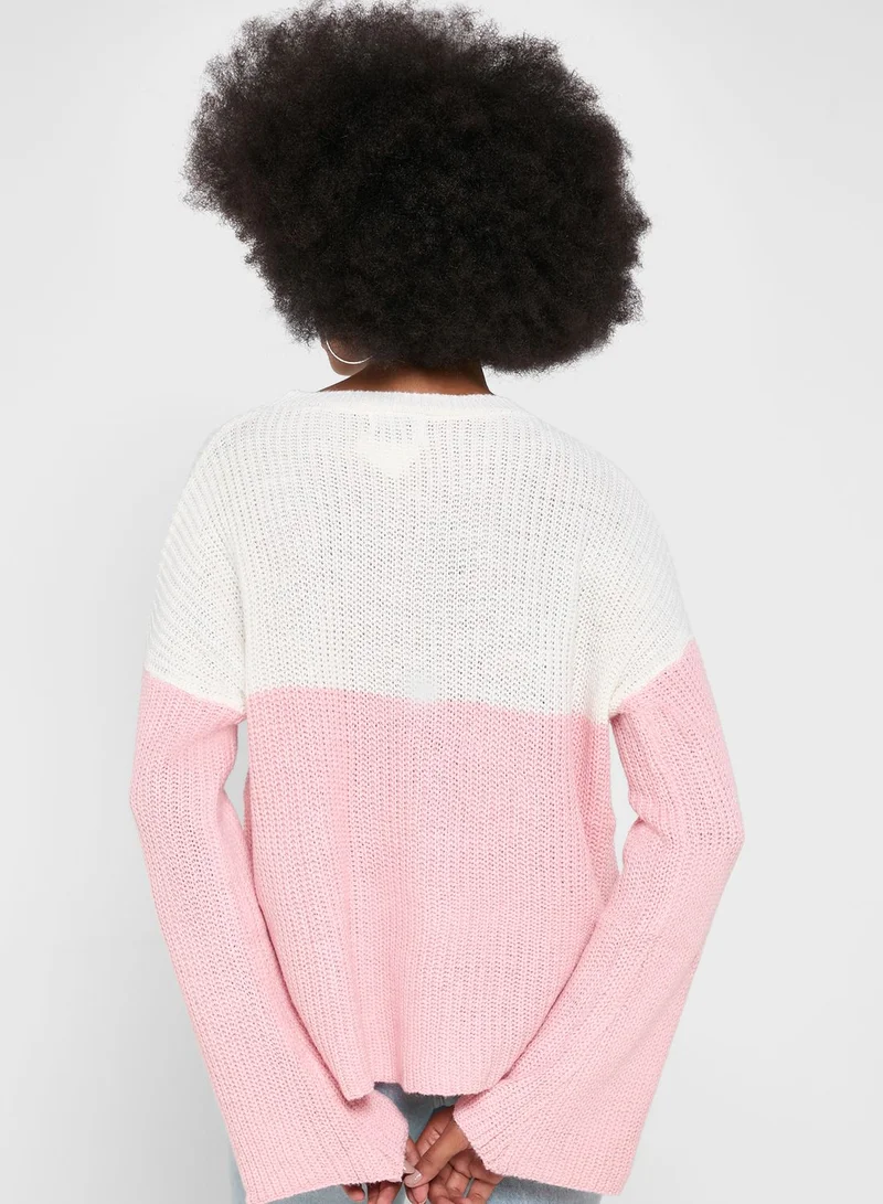 ELLA Colorblock Sweater