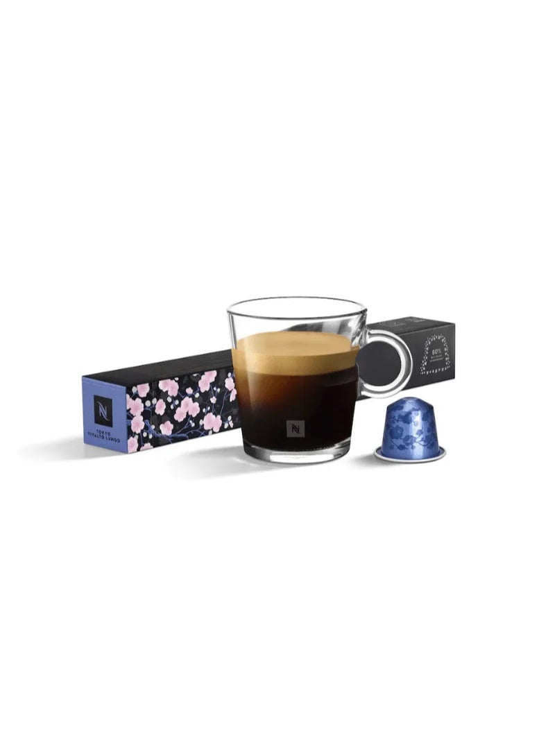 Nespresso Tokyo Coffee Capsules - 10 Capsules