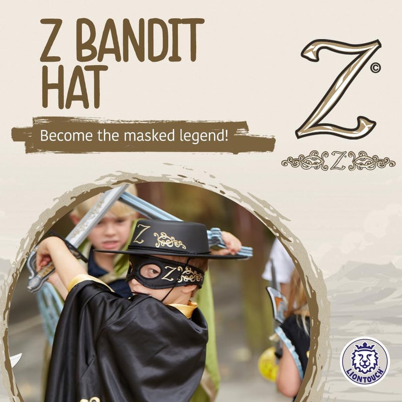 Liontouch Z-Bandit Foam Toy Hat for Kids - Black - Image 2