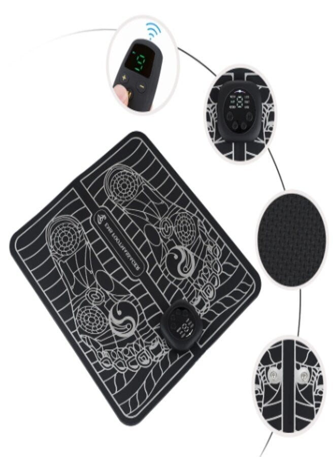 Generic EMS Foot Massager Machine With Remote  - Image 1
