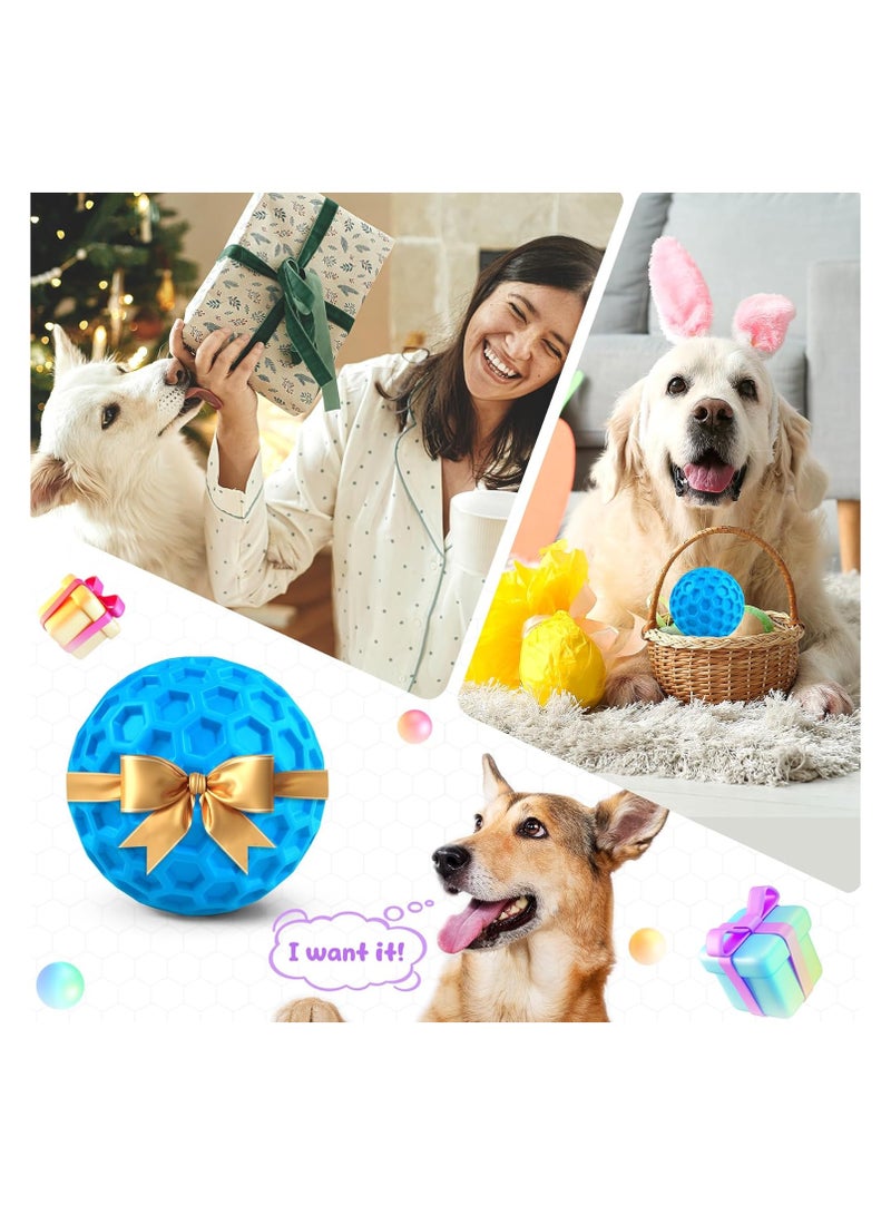 صرير الكلب لعبة المضغ العدوانية ، غير قابل للتدمير الكرة الكلب المضغ العدوانية ، صرير الكرة للكلاب ، لعبة تفاعلية للكلاب الكبيرة ، مضحك صرير الكرة للكلاب الثقيلة لعبة الكلب - Image 2