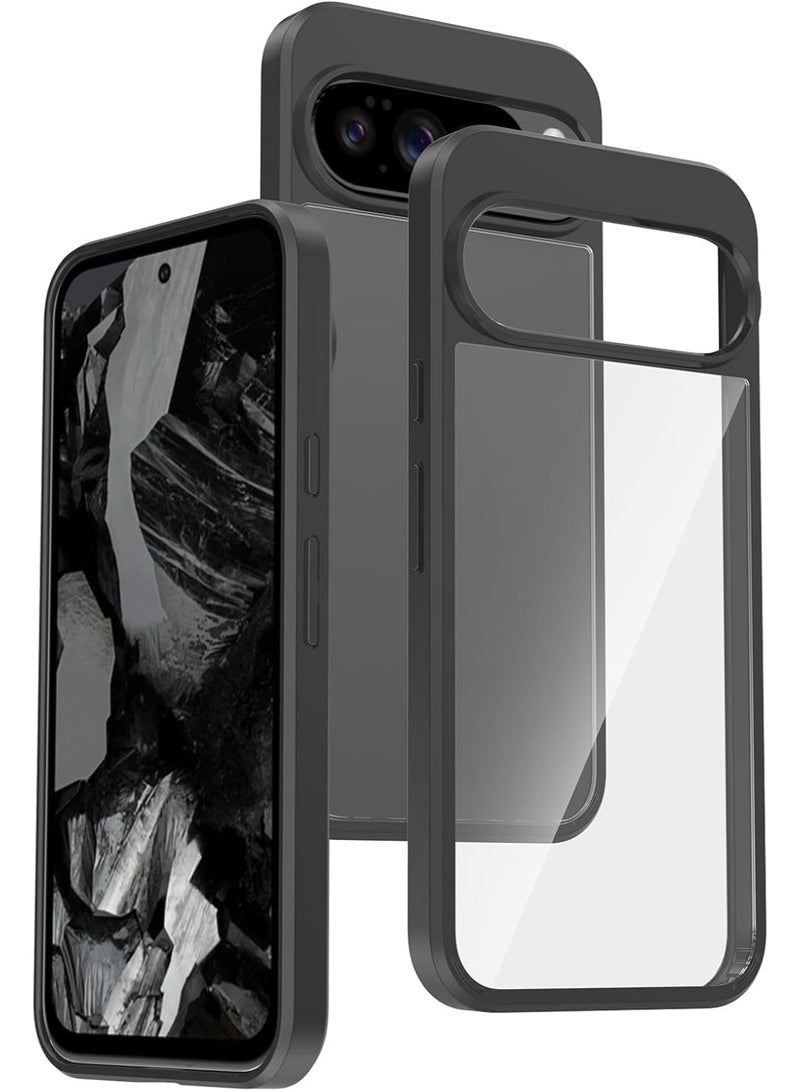 جراب لهاتف Pixel 10 Pro XL، جراب شفاف مقاوم للصدمات، جراب خلفي مضاد للاصفرار مع حماية من مادة TPU، جراب خلفي شفاف لهاتف Google Pixel 10 Pro XL - Image 1