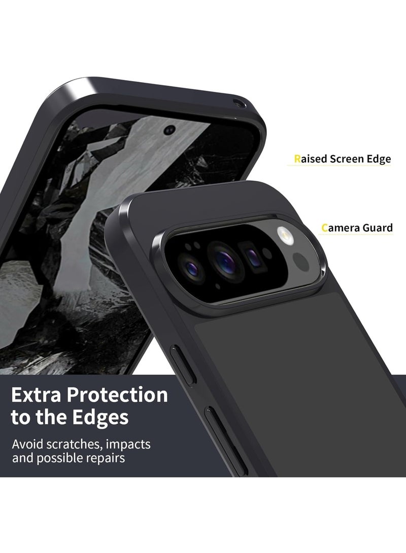 جراب لهاتف Pixel 10 Pro XL، جراب شفاف مقاوم للصدمات، جراب خلفي مضاد للاصفرار مع حماية من مادة TPU، جراب خلفي شفاف لهاتف Google Pixel 10 Pro XL - Image 2