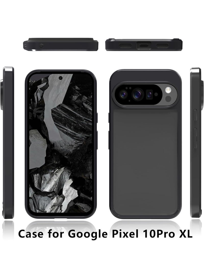 جراب لهاتف Pixel 10 Pro XL، جراب شفاف مقاوم للصدمات، جراب خلفي مضاد للاصفرار مع حماية من مادة TPU، جراب خلفي شفاف لهاتف Google Pixel 10 Pro XL - Image 3