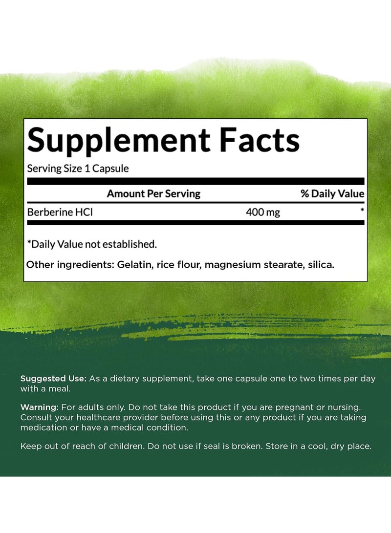 SWANSON Berberine 400 Mg 60 Capsules - Image 5