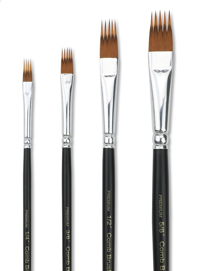 GACDR Professional Paint Brushes Set for Acrylic Painting, Oil and Watercolor Painting, Textured Brushes for Artists and Beginners, Short Handle - Image 1