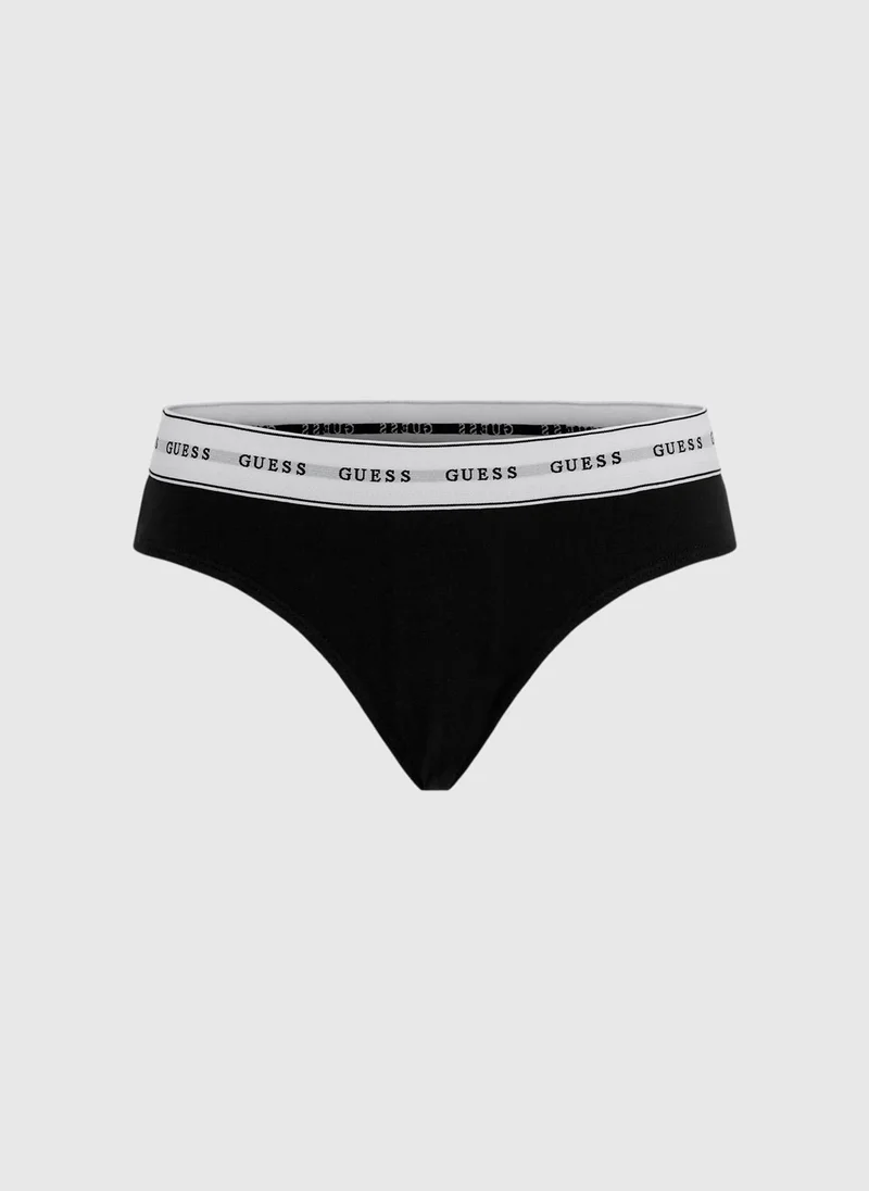 GUESS Logo High Leg Brief