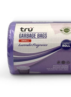 Tru Lavender Scented Garbage Bags Compact Roll 54x60cm 10 Gallon ( 30pc x 3 Rolls ) 90 bags  - Image 3