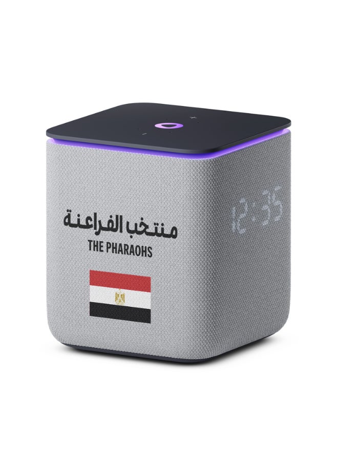 ياسمينة مكبر صوت ذكي Yango Yasmina Midi إصدار كرة القدم المحدود، عربي إنجليزي، 24 واط صوت، محور منزل ذكي Zigbee، يتضمن غلاف جامع وحزمة ملصقات - Image 1
