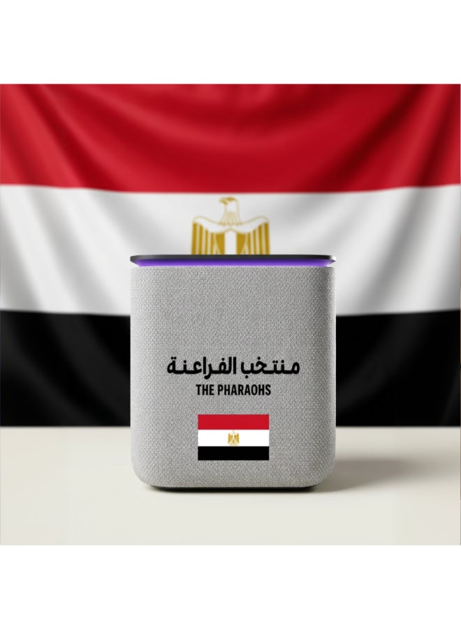 ياسمينة مكبر صوت ذكي Yango Yasmina Midi إصدار كرة القدم المحدود، عربي إنجليزي، 24 واط صوت، محور منزل ذكي Zigbee، يتضمن غلاف جامع وحزمة ملصقات - Image 2