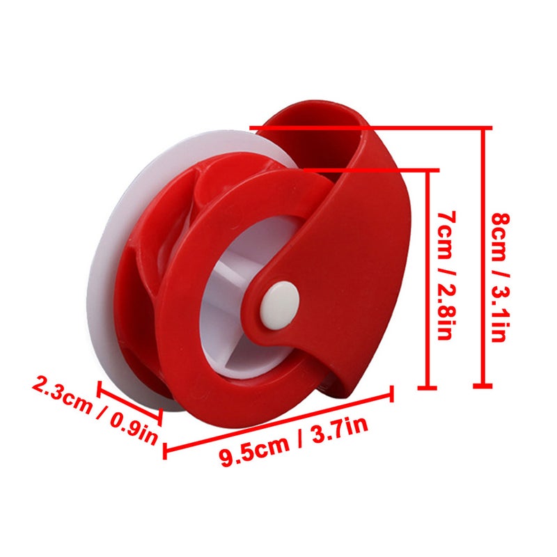 Pastry Wheel Cutter Pie Crust Decorator Pizza Pasta Scalloped Edges Decoration Baking Kitchen Tools - Image 3