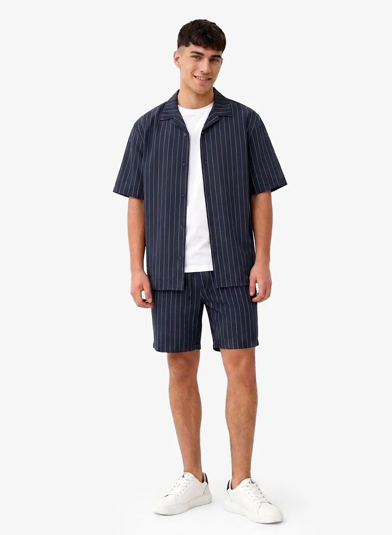 CALVIN KLEIN  Striped Crew Neck Shirt for Men | Best Price UAE