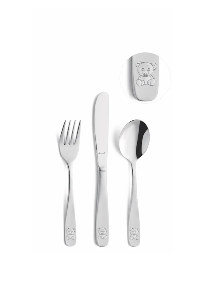 Amefa Children cutlery set 3 Pcs in - Bear