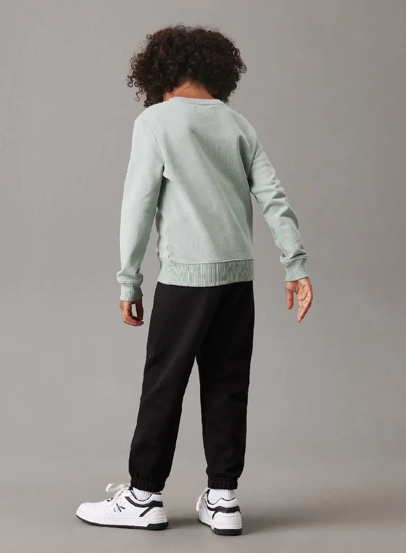 كالفن كلاين جينز بنطال رياضي خفيف للركض من الصوف بقصة مريحة