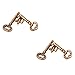 Sujosa 2 Pair Sets of Metal Brain Teaser Puzzle Keys Assembly Disentanglement Puzzles IQ Logical Games Fidget Stress Gift for Adults - Image 2