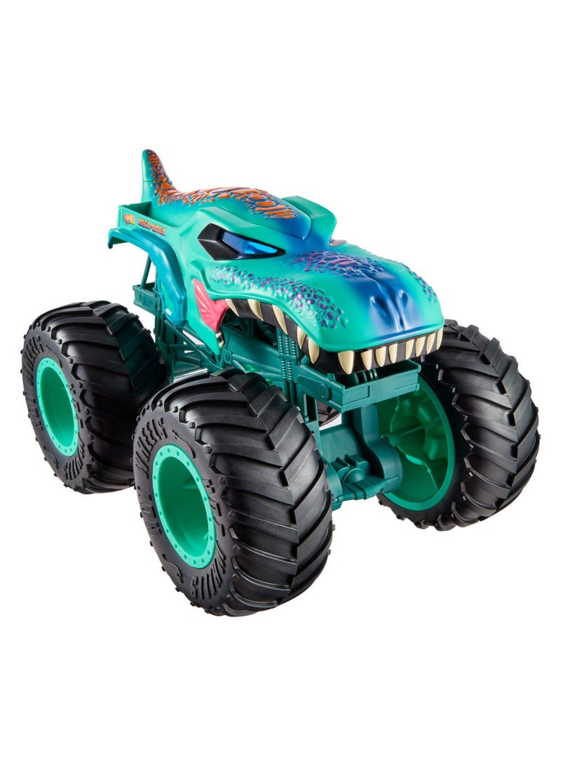 Hot Wheels Monster Trucks Toy Truck, Colossal Mega-Wrex Fan-Favorite Character with Big Wheels & Bright Detail, Monster Trucks Live - Image 4