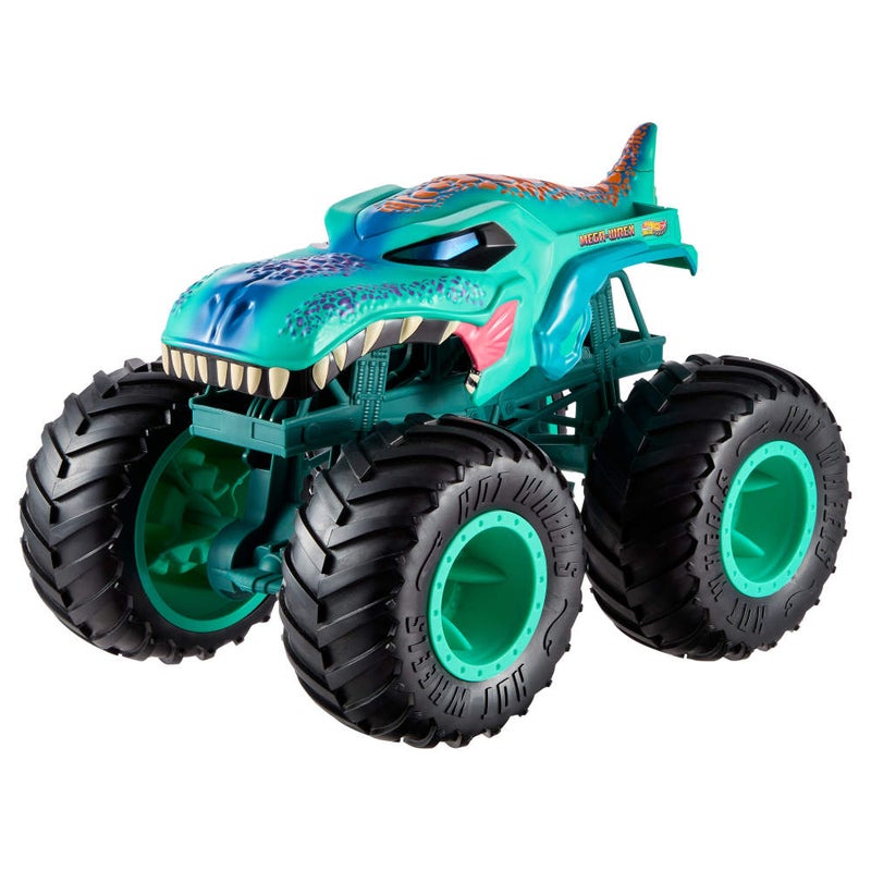 Hot Wheels Monster Trucks Toy Truck, Colossal Mega-Wrex Fan-Favorite Character with Big Wheels & Bright Detail, Monster Trucks Live - Image 1