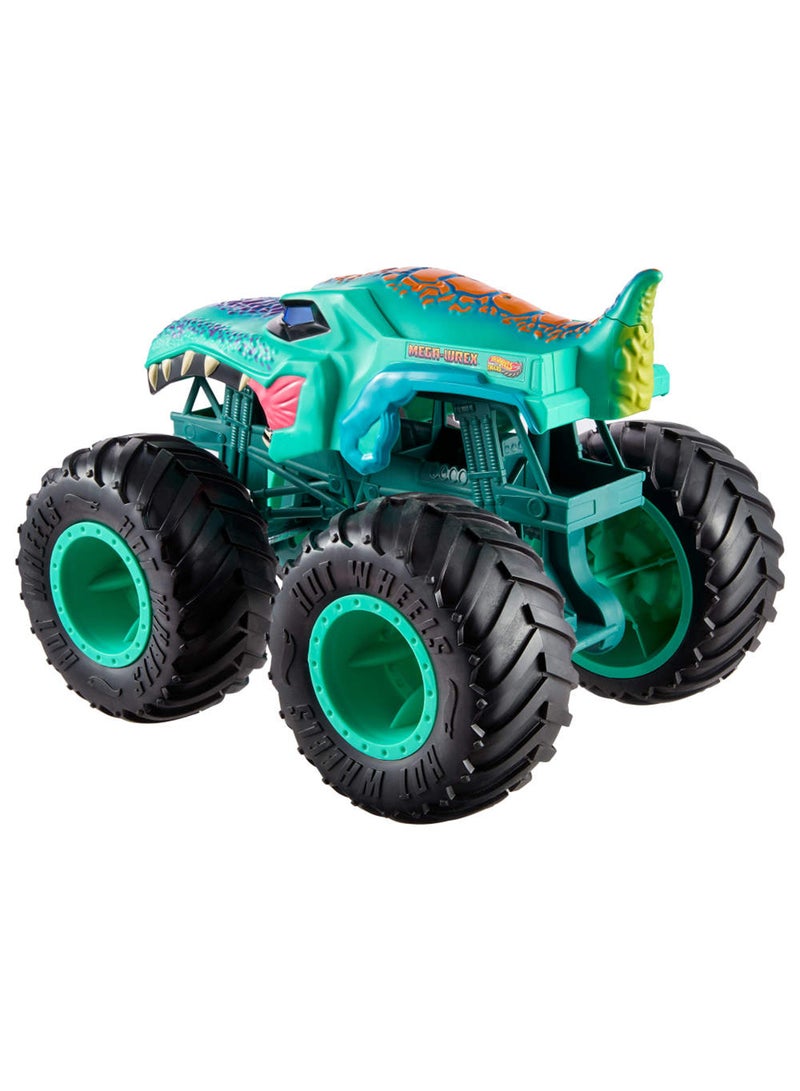 Hot Wheels Monster Trucks Toy Truck, Colossal Mega-Wrex Fan-Favorite Character with Big Wheels & Bright Detail, Monster Trucks Live - Image 5