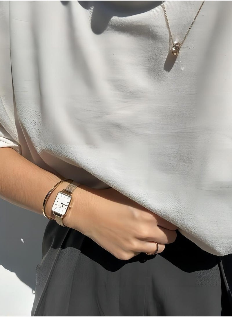 DANIEL WELLINGTON - Classic gold couple bracelet for men - Image 1