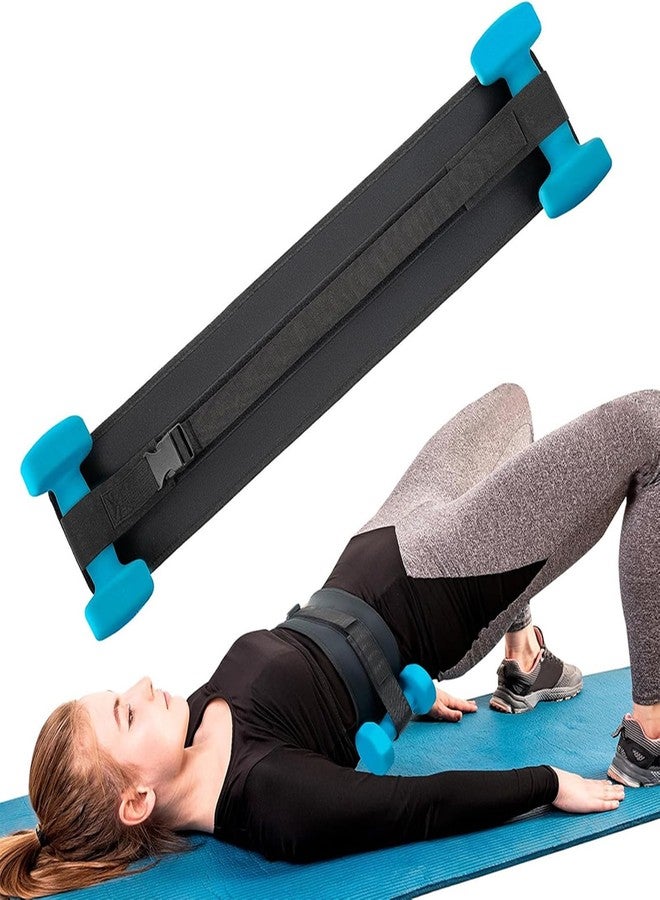 Gihunk Adjustable Hip Thrust Belt - Home & Travel Glute Trainer | Lightweight & Foldable Design |Slip-Resistant Padding for Hip Protection - Image 1