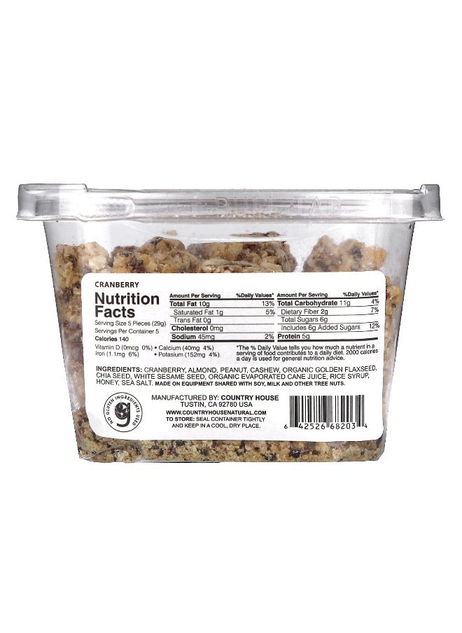 Country House Country House, Cranberry, Chia + Flaxseed, 6.5 oz (184 g)  - Image 2