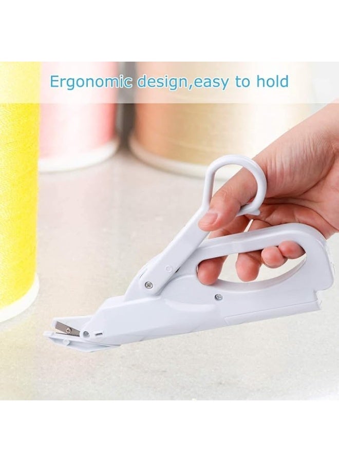 Generic Electric Scissors, Multipurpose Home Electric Fabric Scissors with Safety Switch, Battery Operated Handheld Electronic Scissor Tailor Sewing Scissor Craft Shears for Cutting Paper Leather Cloth  - Image 1