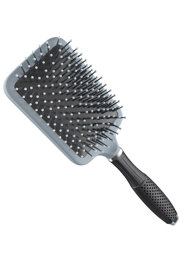 ROSS Ultra Paddle Hair Brush With Large Coverage Soft Ballpoint Bristles For Men & Women Grey - Image 1