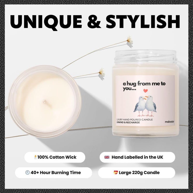 Makester Seagull Gifts - Luxury Soy Wax - Vanilla, Jasmine, Sugared Almond - Makester - Image 3