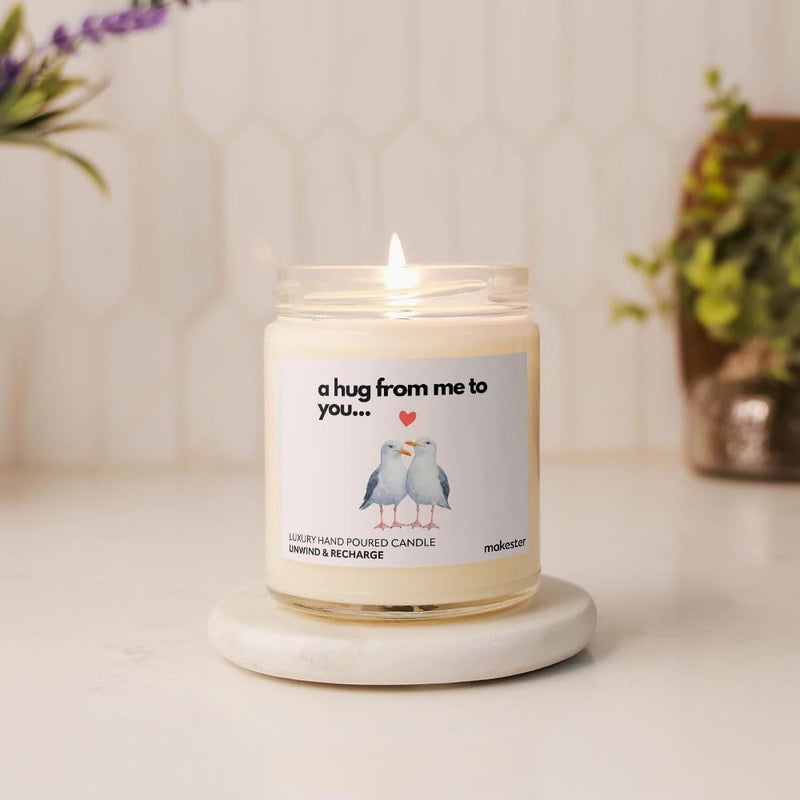 Makester Seagull Gifts - Luxury Soy Wax - Vanilla, Jasmine, Sugared Almond - Makester - Image 4