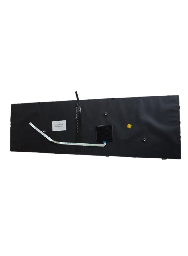 لوحة مفاتيح بديلة (بتخطيط أمريكي) لأجهزة الكمبيوتر المحمول HP EliteBook 850 G5/G6 و755 G5 وHP Zbook 15u G5/G6؛ تتميز بإطار فضي، وإضاءة خلفية، ونقطة تحكم (Point). - Image 3