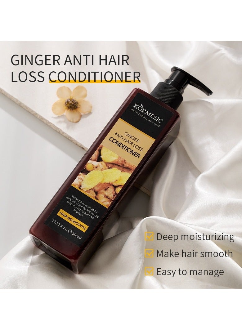 Kormesic Ginger Conditioner - 300ml Nourishing & Repairing Conditioner - Image 2